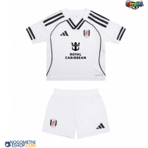 Otroški Nogometni dresi Fulham Domači 2025-26 Kratek Rokav (+ Kratke hlače)